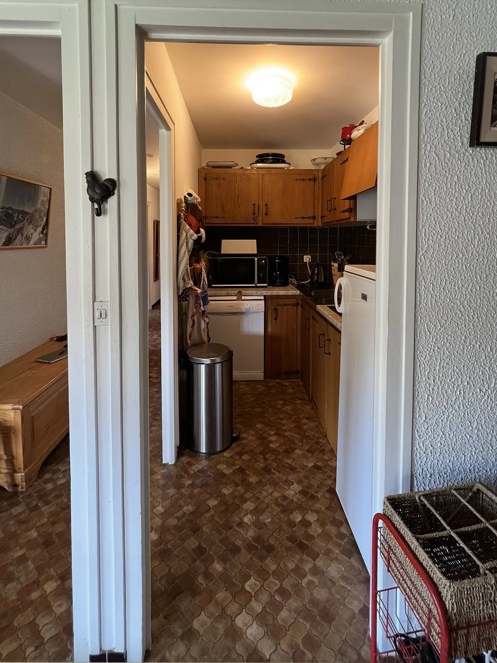 Rénovation d'un appartement de station aux Gets, avant travaux