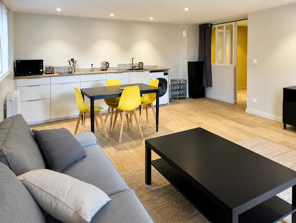 Transformation d'un sous-sol en studio locatif à Annecy-le-Vieux
